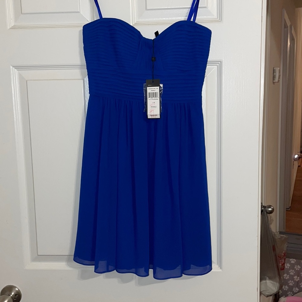 BCBG strapless dress